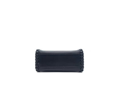 Fendi Peekaboo Mini Braided Sides Black