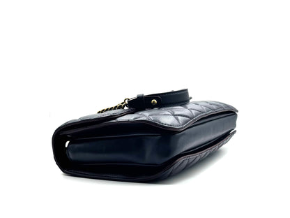 Chanel Flap Bag Navy 30cm