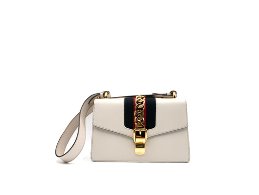 Gucci Sylvie White Medium