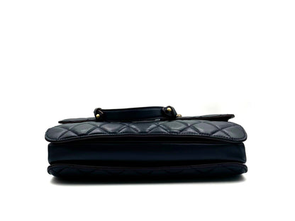 Chanel Flap Bag Navy 30cm