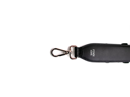 Fendi Shoulder Strap Floral Black