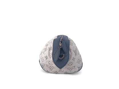 Louis Vuitton Monogram Denim Pochette Strap Bag