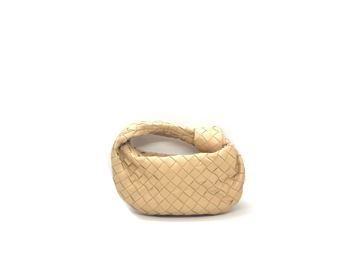 Bottega Veneta Mini Jodie Beige