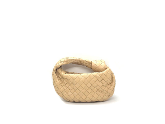 Bottega Veneta Mini Jodie Beige