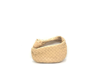 Bottega Veneta Mini Jodie Beige