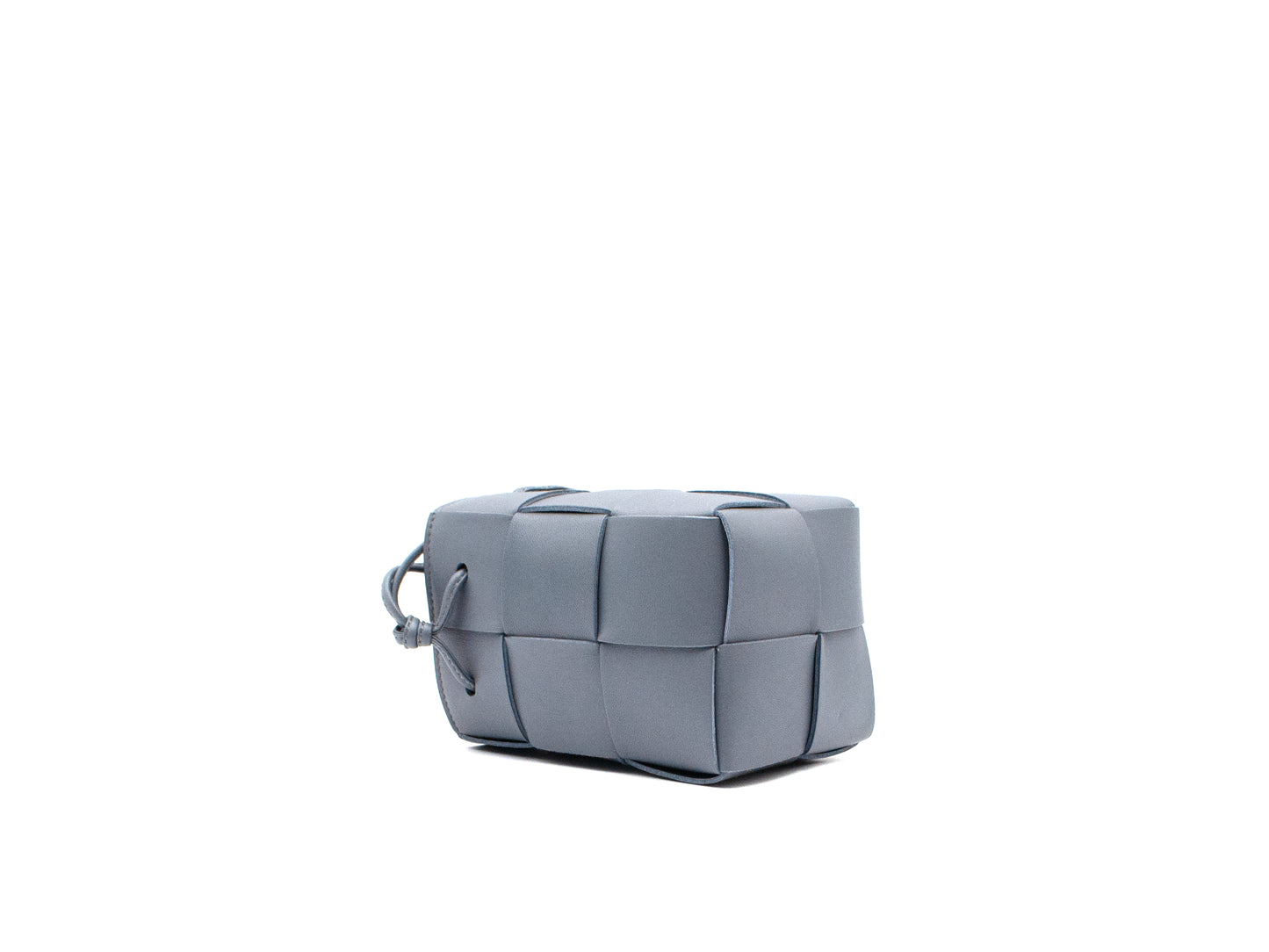 Bottega Veneta Mini Cassette Bucket Bag Charcoal Grey