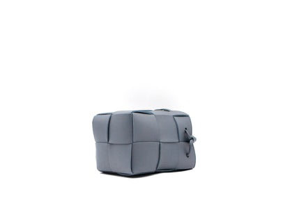 Bottega Veneta Mini Cassette Bucket Bag Charcoal Grey