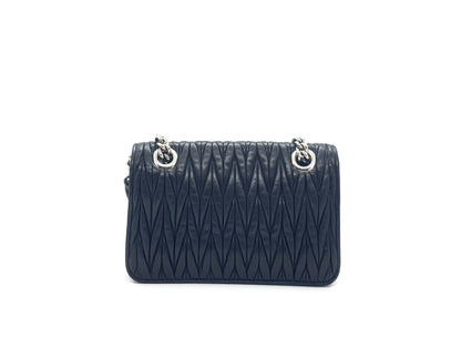 Miu Miu Chain Flap Bag Black