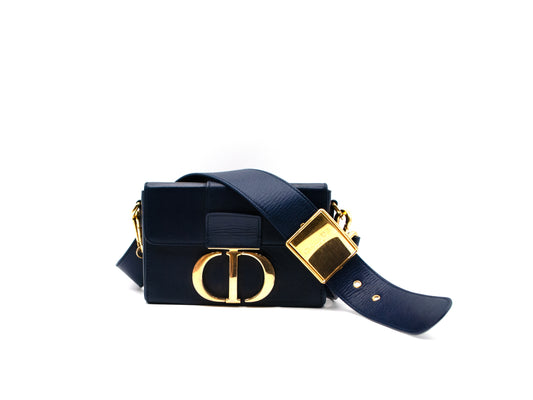 Christian Dior Montaigne Small Navy