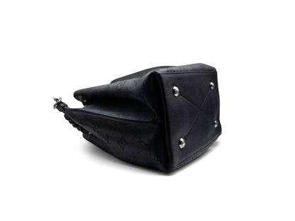 Louis Vuitton Muria Bucket Mahina Tote Black