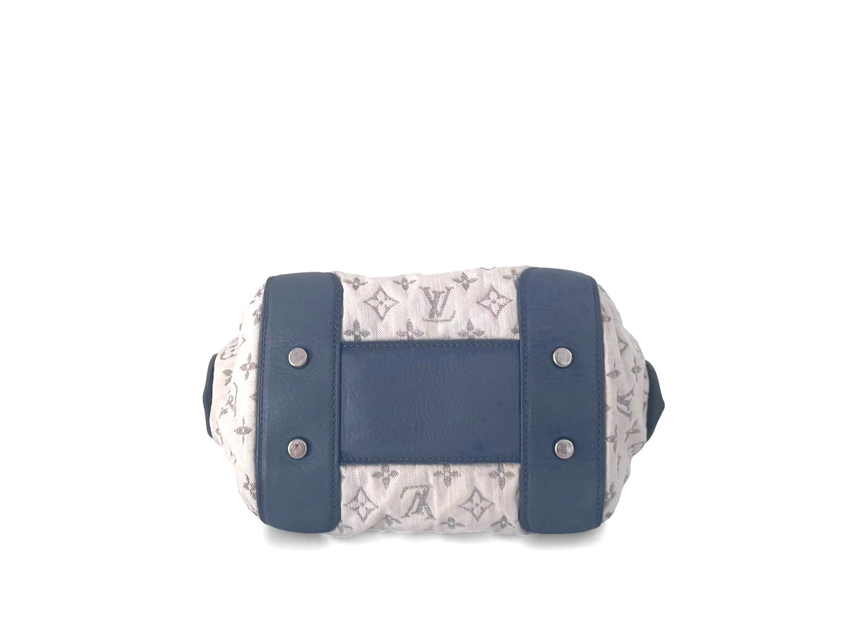 Louis Vuitton Monogram Denim Pochette Strap Bag