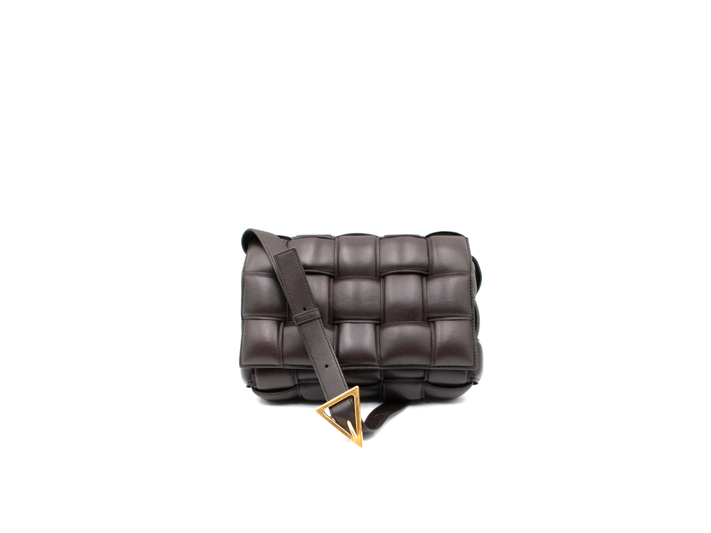 Bottega Veneta Padded Cassette Dark Brown