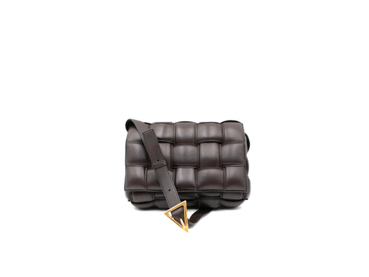 Bottega Veneta Padded Cassette Dark Brown