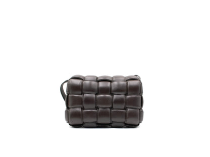 Bottega Veneta Padded Cassette Dark Brown