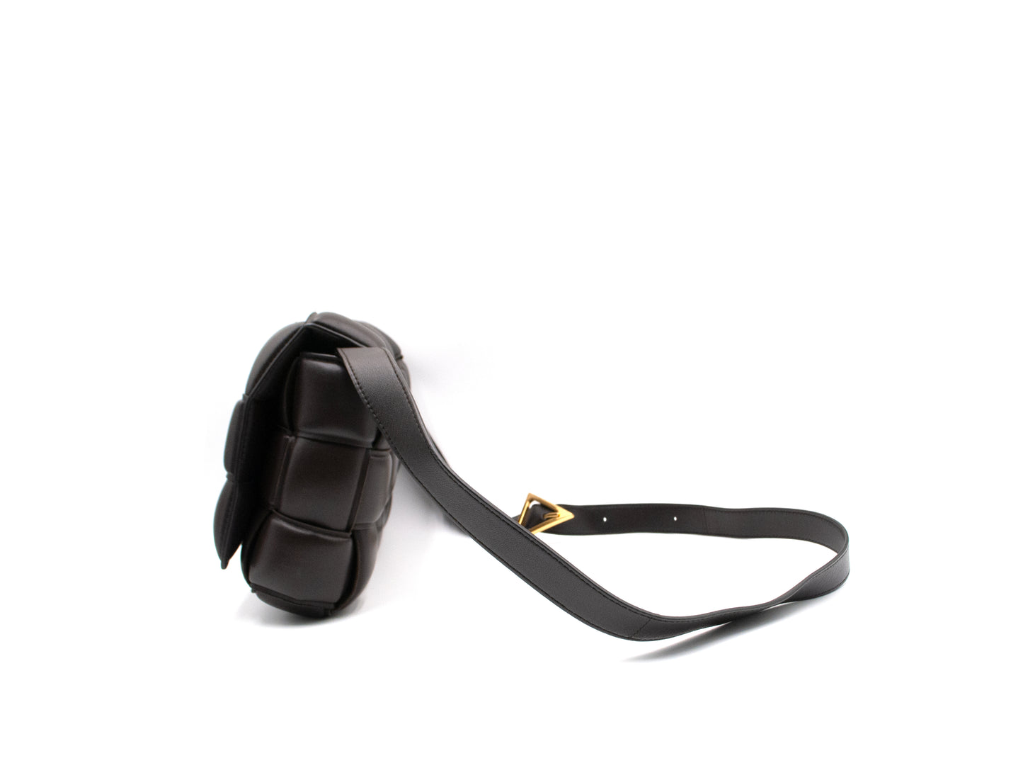 Bottega Veneta Padded Cassette Dark Brown