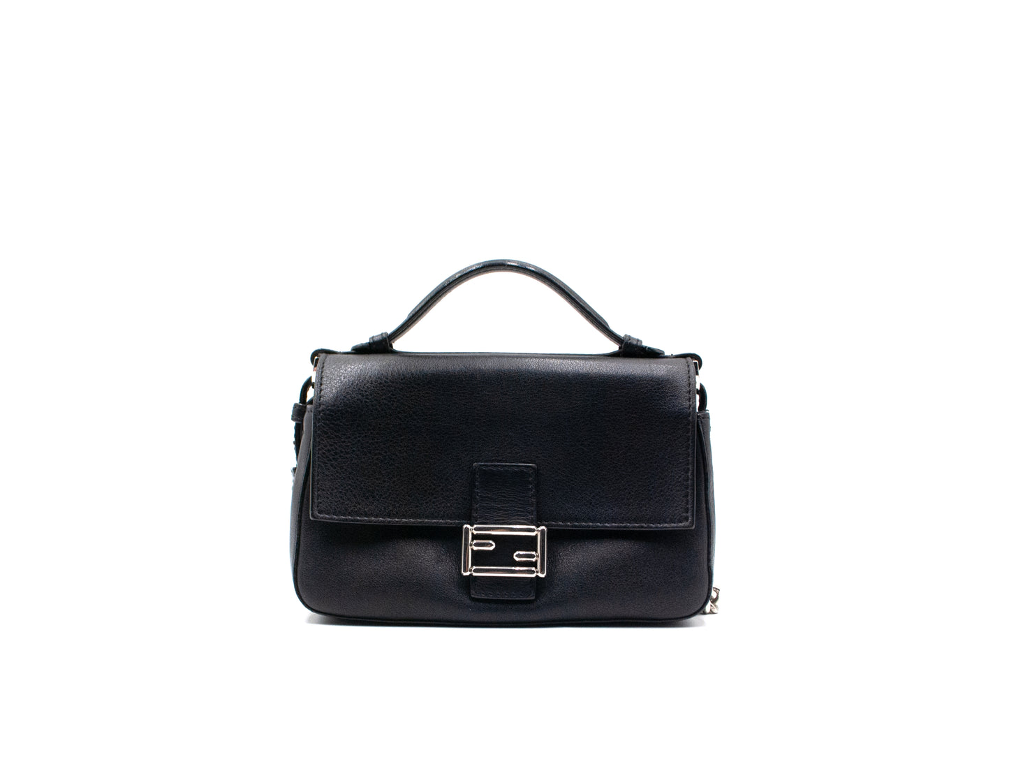 Fendi Double Micro Baguette Black Multicolour