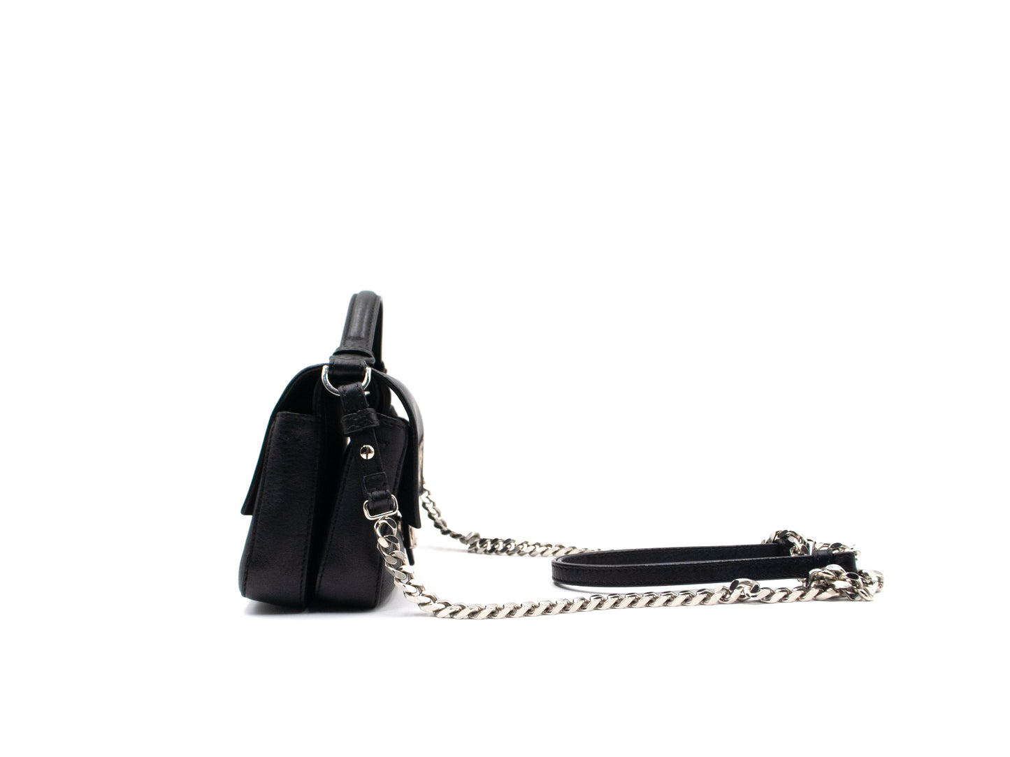 Fendi Double Micro Baguette Black Multicolour