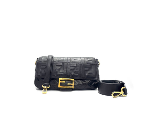 Fendi Baguette Bag Medium Black