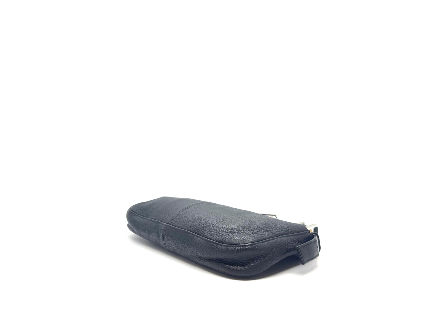 Fendi Leather Shoulder Bag Black
