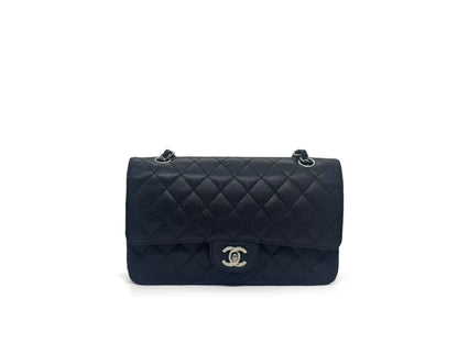 Chanel Classic Double Flap Medium Black Lambskin