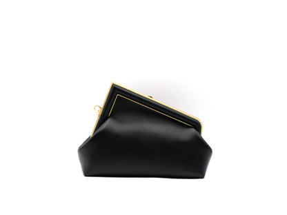 Fendi First Small Clutch Black