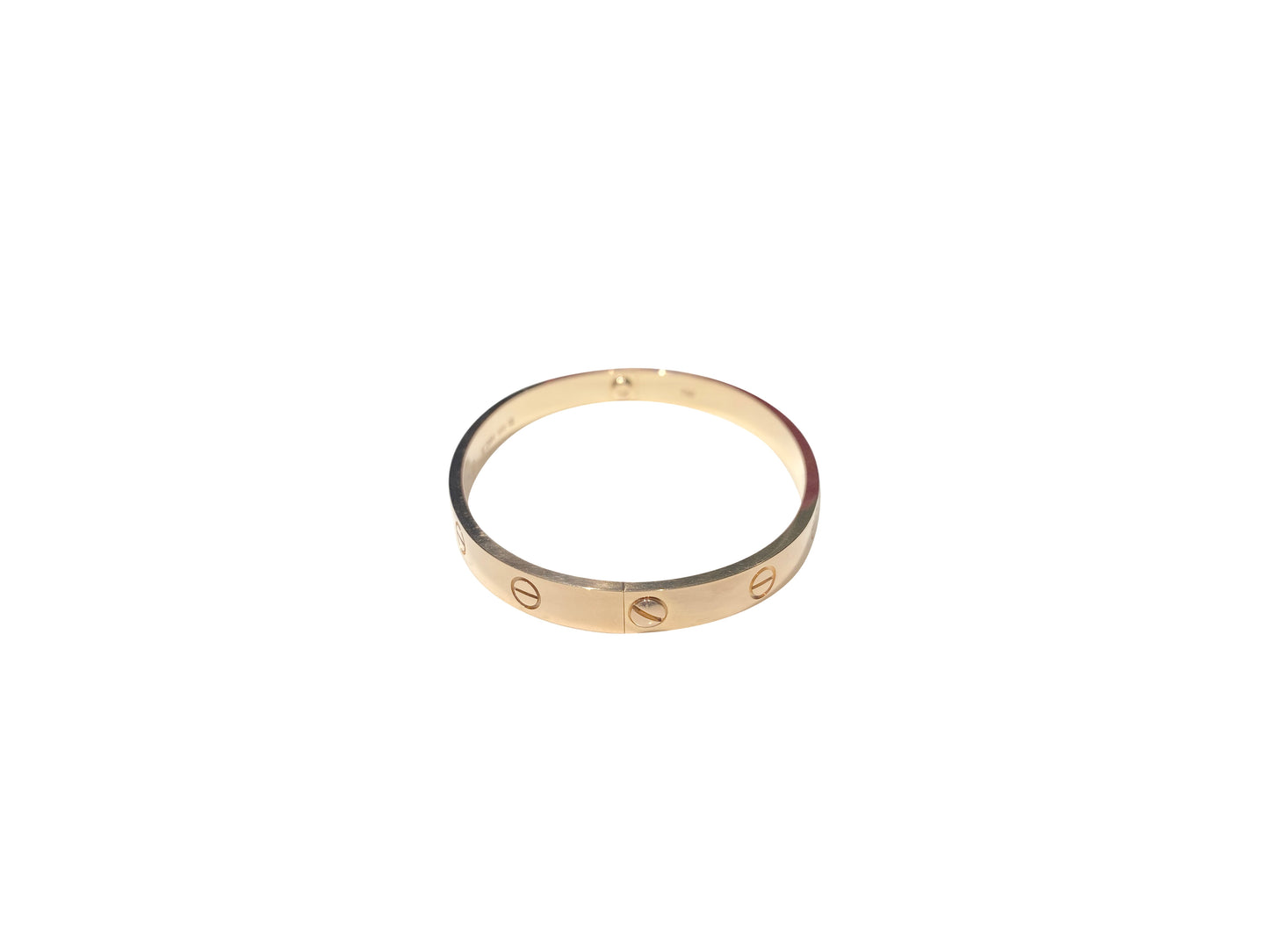 Cartier Love 17 Bracelet Rose Gold