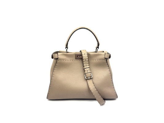 Fendi Peekaboo Medium Etoupe