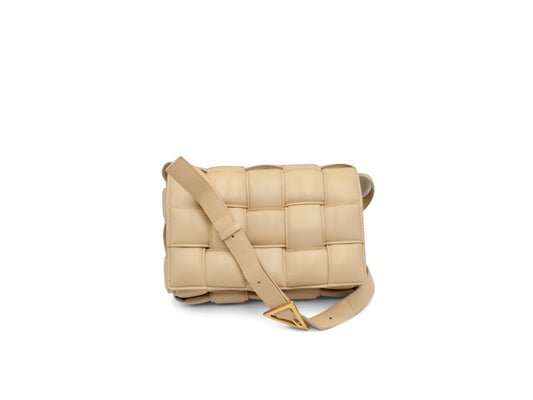 Bottega Veneta Padded Cassette Beige