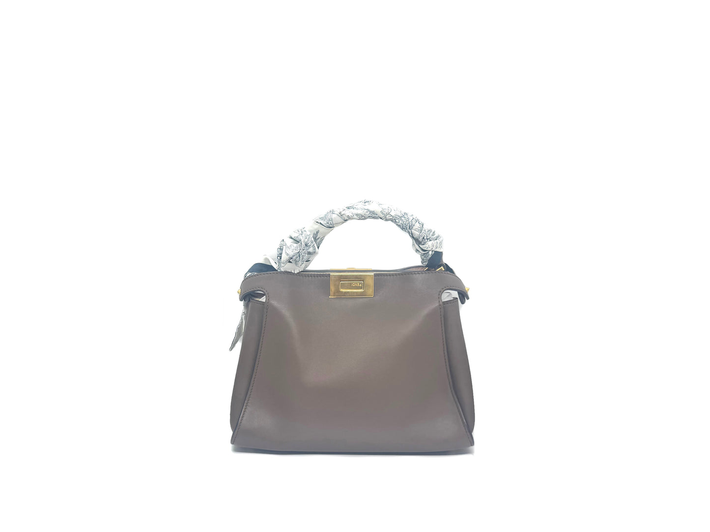 Fendi Peekaboo Small Etoupe