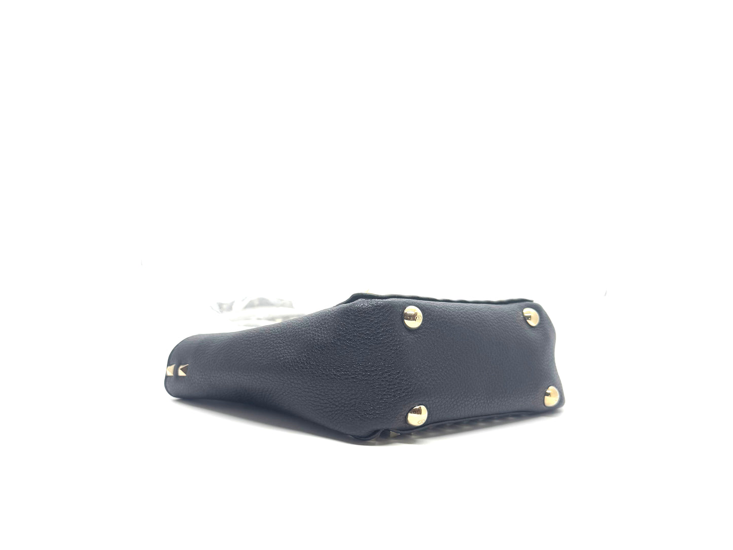 Valentino Garavani Rockstud Shoulder Tote Black 20cm