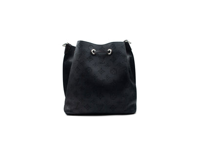 Louis Vuitton Muria Bucket Mahina Tote Black
