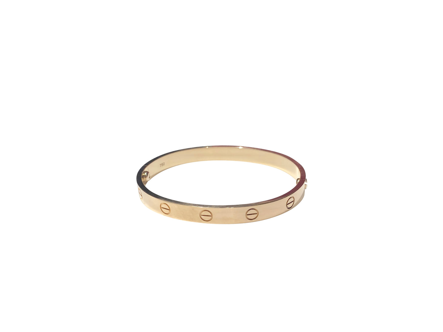 Cartier Love 17 Bracelet Rose Gold