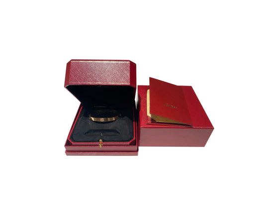 Cartier Love 17 Bracelet Rose Gold