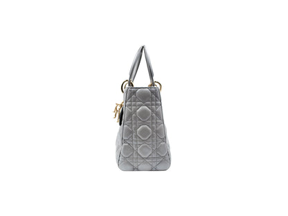 Christian Dior Lady Dior Small Grey