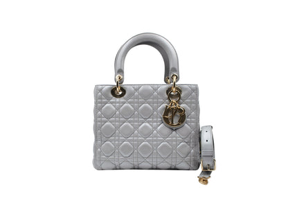 Christian Dior Lady Dior Small Grey