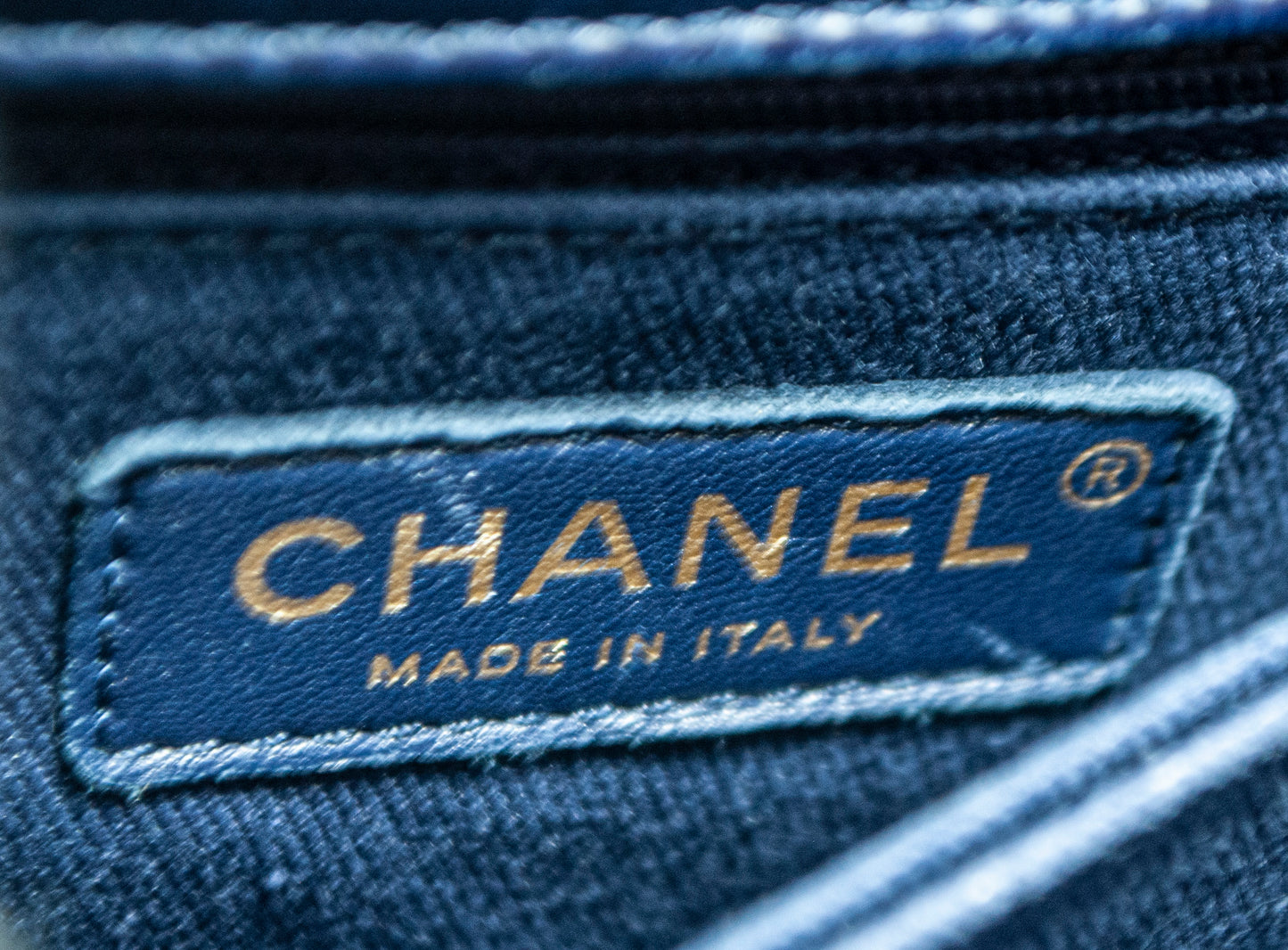 Chanel Coco Handle Deep Blue Small