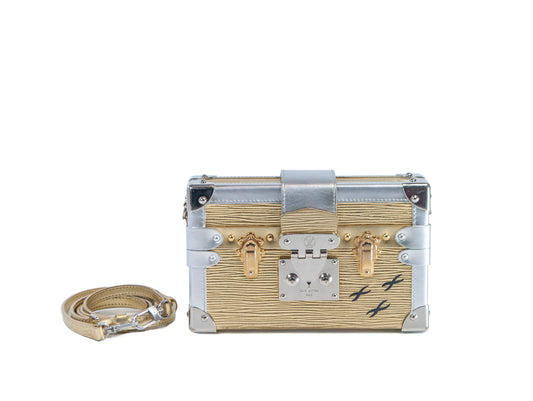 Louis Vuitton Petite Malle Epi Gold