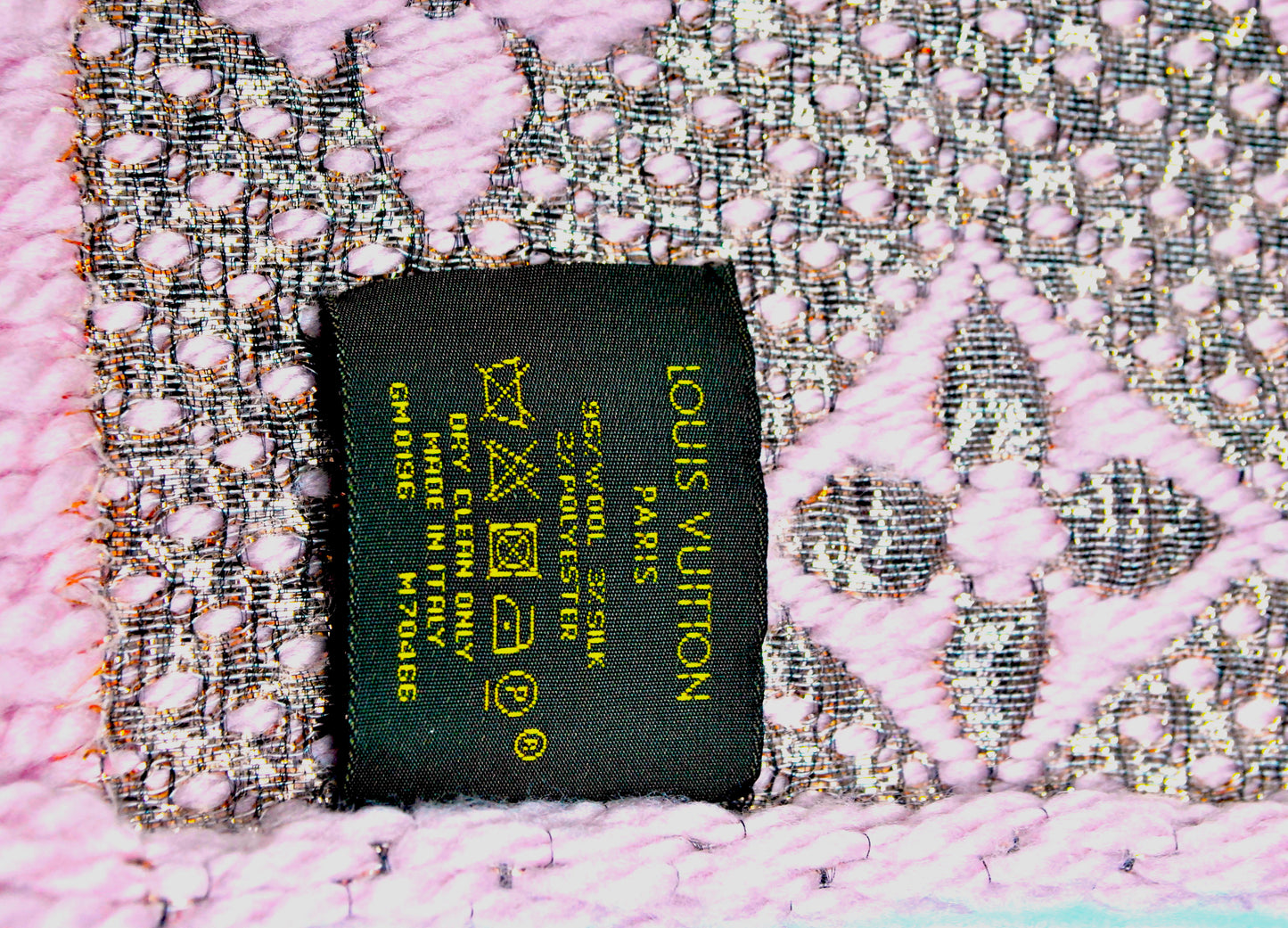 Louis Vuitton Wool Logomania Scarf