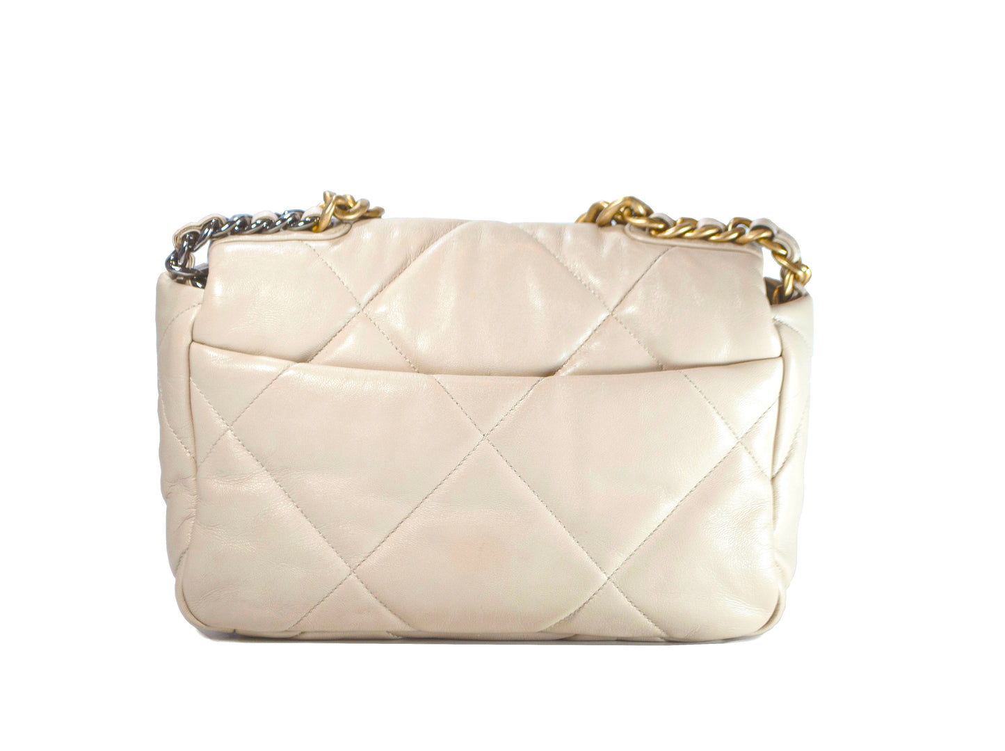 Chanel 19 Bag Small Beige