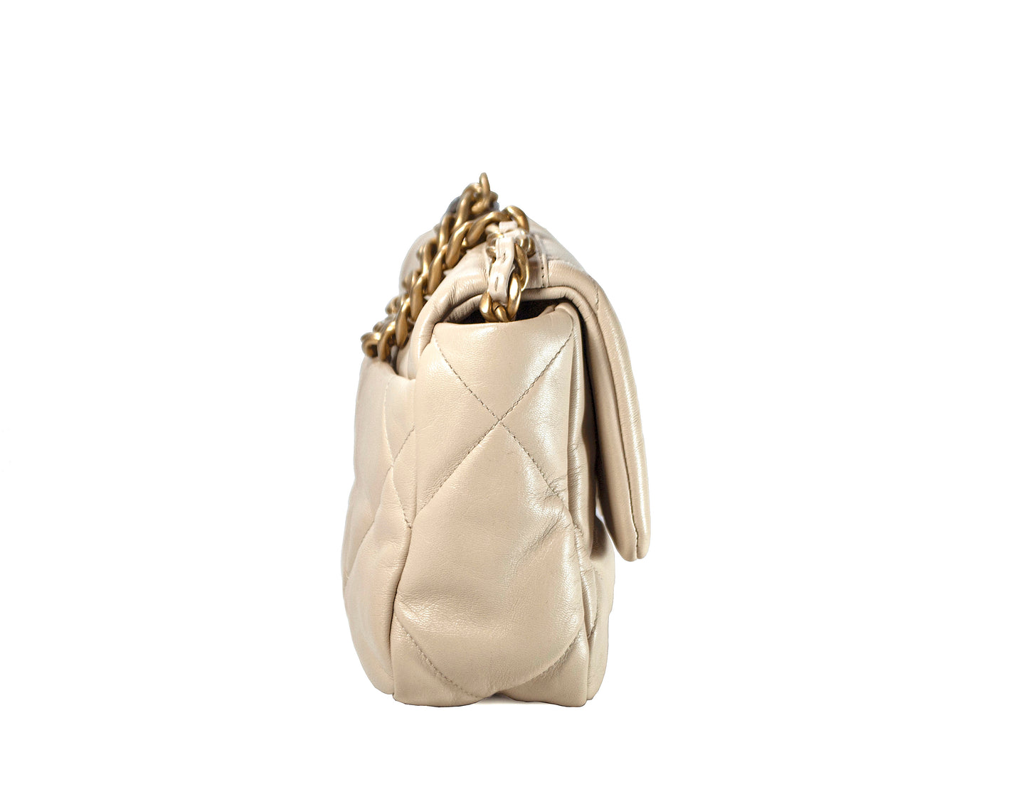 Chanel 19 Bag Small Beige