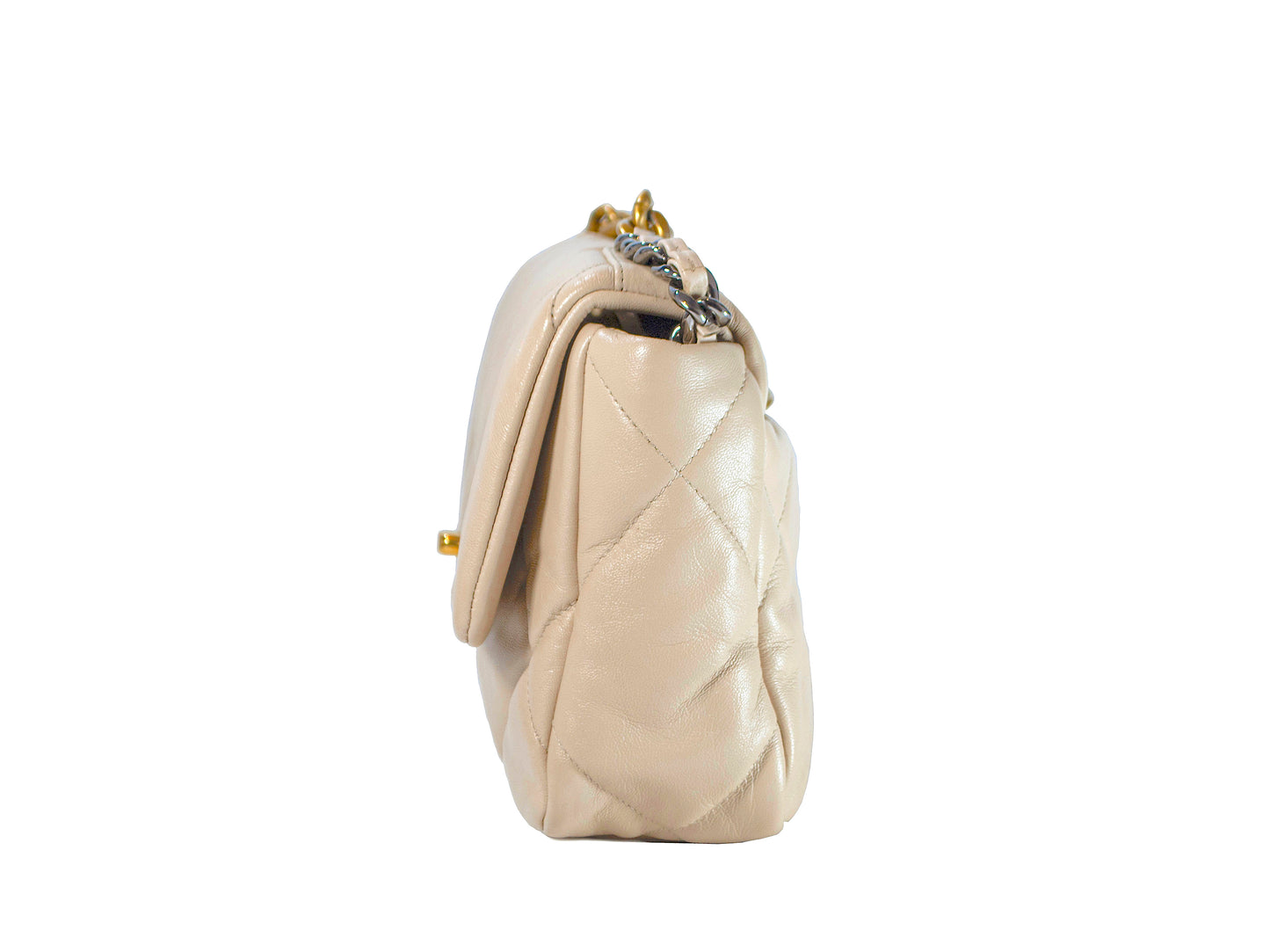 Chanel 19 Bag Small Beige