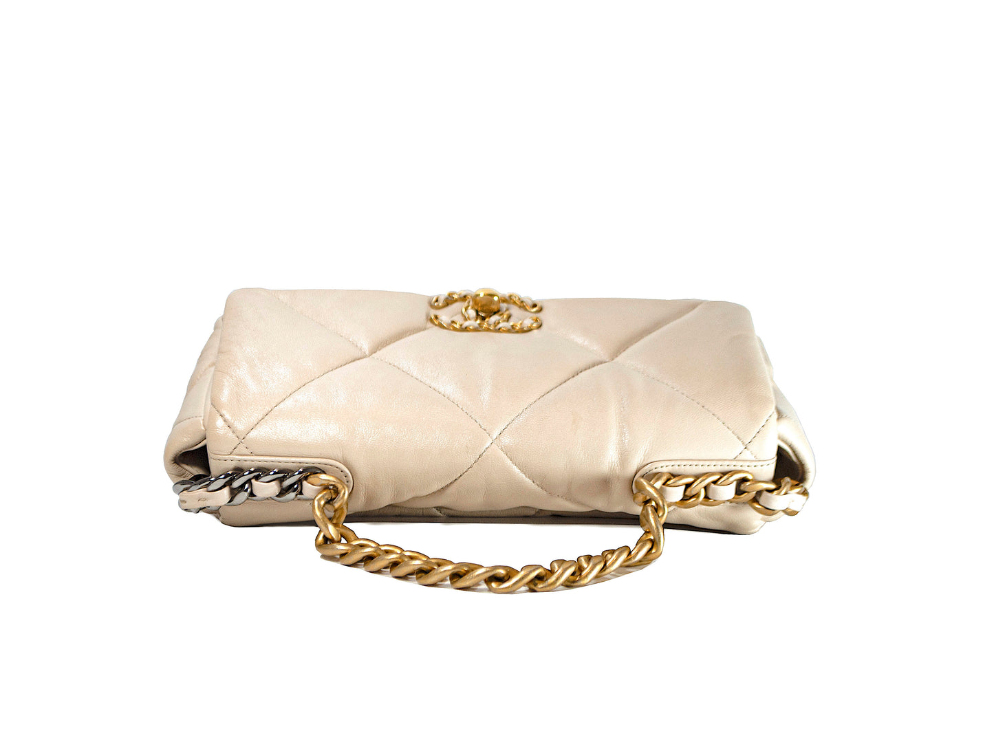 Chanel 19 Bag Small Beige