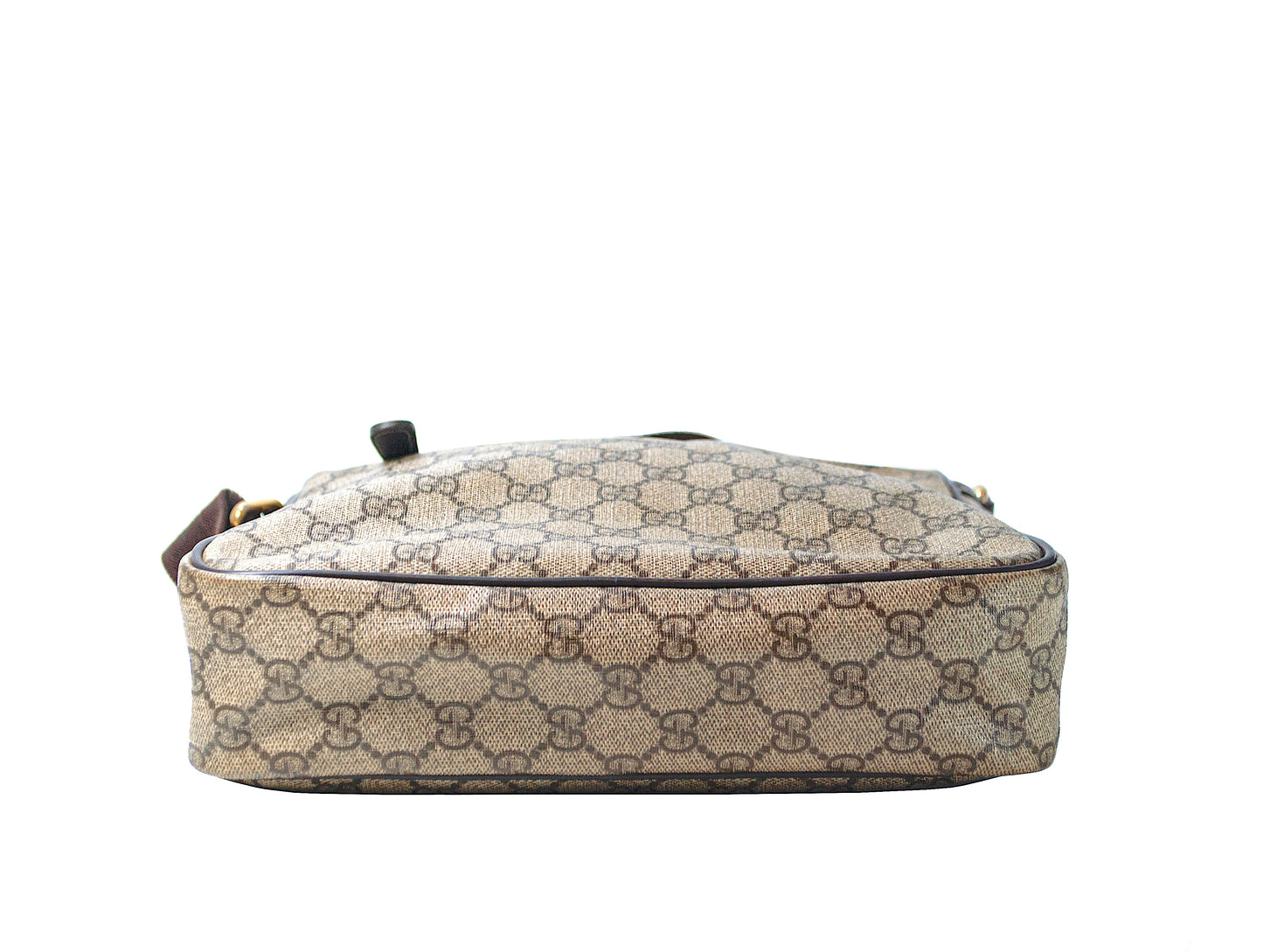 Gucci Men's GG Supreme Canvas Messenger Cross Body Bag