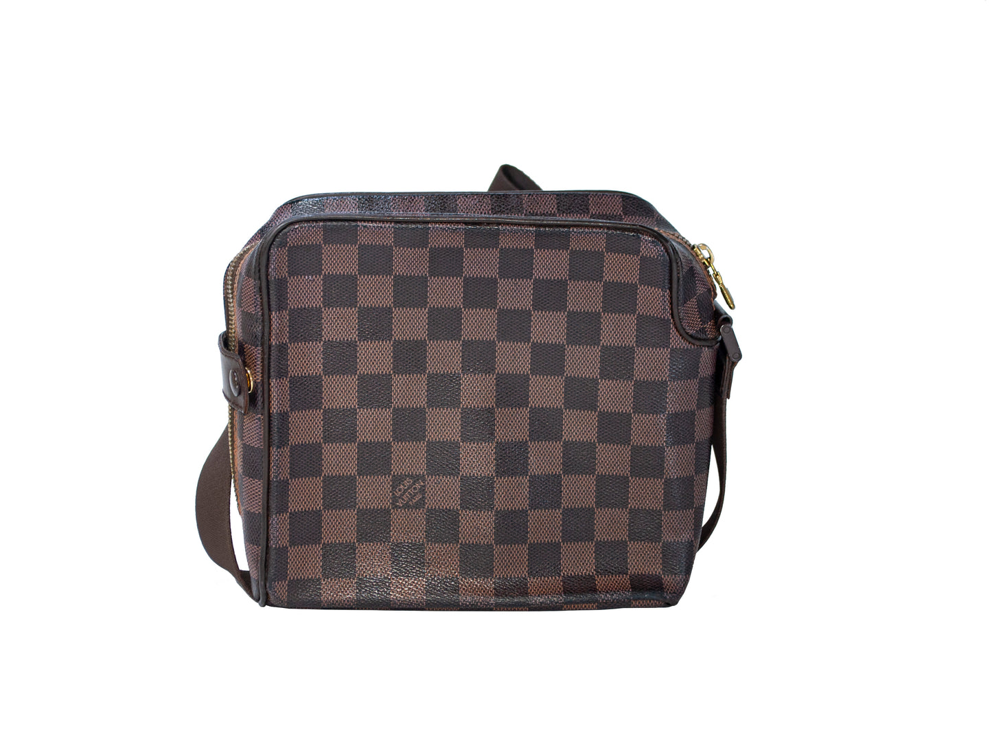 Louis Vuitton Men's Damier Ebene Canvas Messenger Bag
