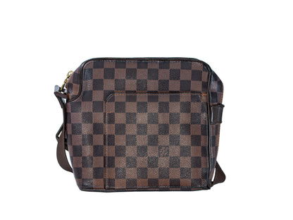 Louis Vuitton Men's Damier Ebene Canvas Messenger Bag