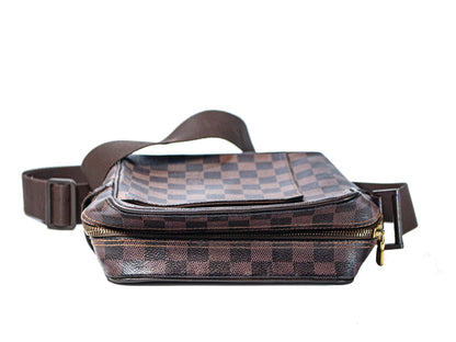 Louis Vuitton Men's Damier Ebene Canvas Messenger Bag