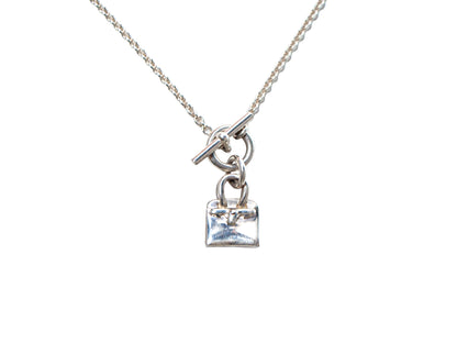 Hermes Silver Pendant