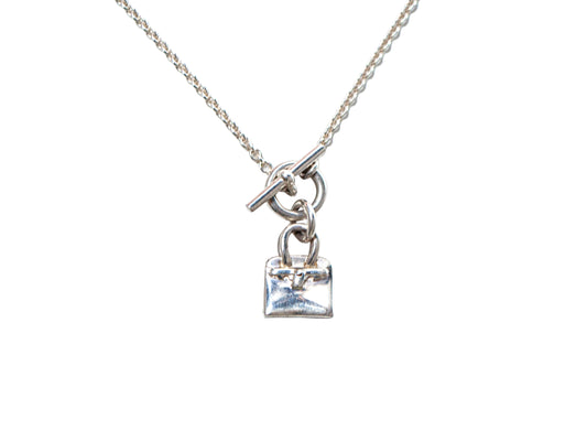 Hermes Silver Pendant