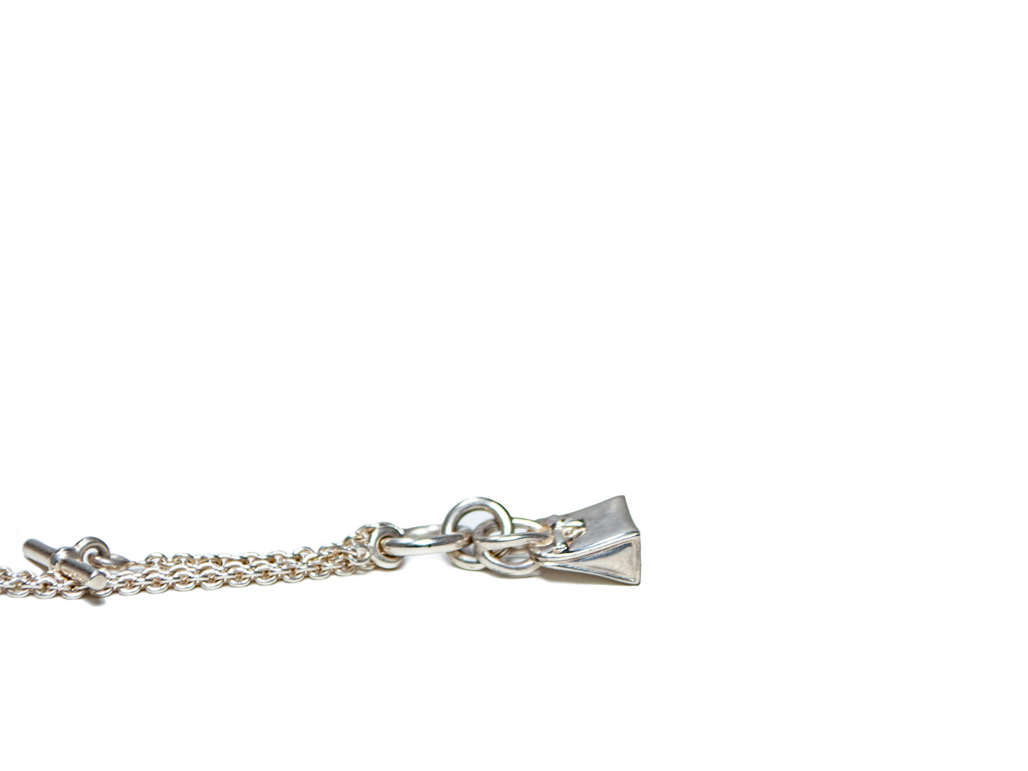 Hermes Silver Pendant