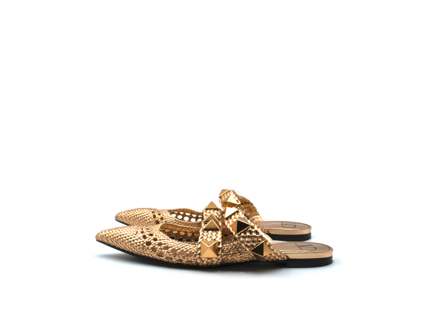 Valentino Rock Studded Flats